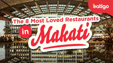fine dining restaurant makati|Top 10 Most Loved Restaurants in Makati for August 2024.